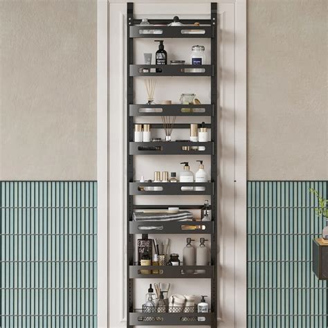 Amazon COVAODQ 8 Tier Over The Door Pantry Organizer Pantry Door