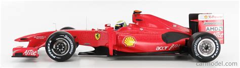 MATTEL HOT WHEELS P9966 Scale 1 18 FERRARI F1 F60 N 3 SEASON 2009 F MASSA RED MET