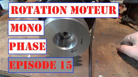 Comment Changer La Rotation D Un Moteur Mono Phase V Youtube