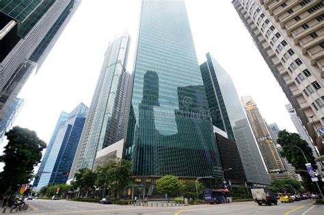 singapore financial center editorial photography image  bank