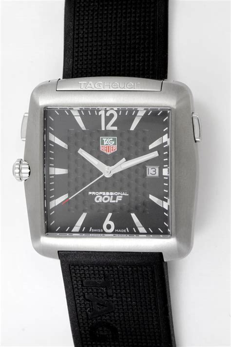 Tag Heuer Golf Watch Tiger Woods Edition Wae1111 Ft6004 Bernard Watch