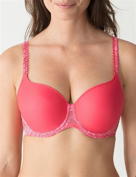 Prima Donna Twist Wild Rose Padded Heart Shape Bra Belle Lingerie