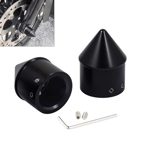 Buy Benlariblack Front Axle Nut Covers Spike Axle Caps Compatible For