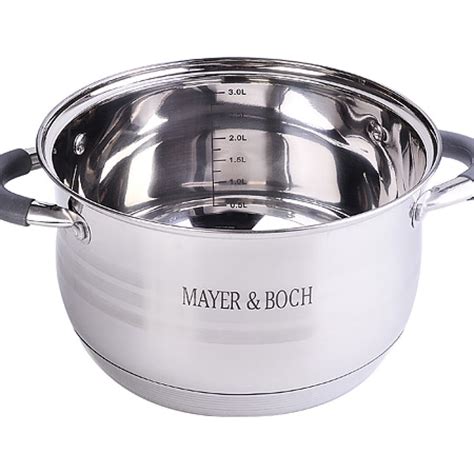 Кастрюля MAYER&BOCH 3.9 л, с крышкой MB (х12) 30944 - выгодная цена ...