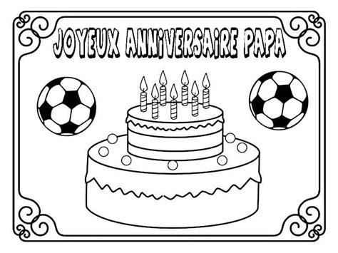 Coloriage Joyeux Anniversaire Papa T L Charger Et Imprimer Gratuit