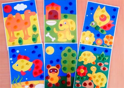 Пластилиновые заплатки для детей до года и 1, 2, 3, 6, 7 лет: занятия ...