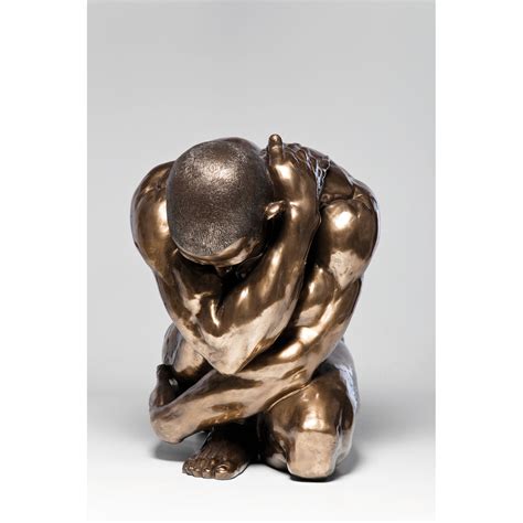 Figura Deco Nude Man Hug Bronce Cm KARE Ecuador