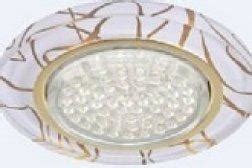 Светильник GX53 Круг (металл-стекло) для натяжных потолков - Компания ЭВИТА