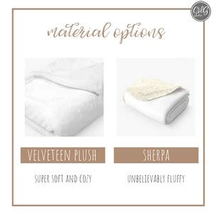 Personalized Hot Air Balloon Baby Boy Name Blanket Custom Cloud Nursery New Baby Gift Newborn