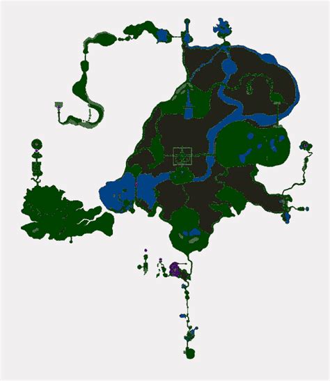 Map Of Hyrule Twilight Princess Gamecube