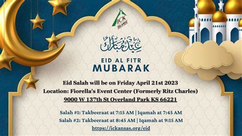 Eid-ul-Fitr 2023 – Islamic Center of Kansas