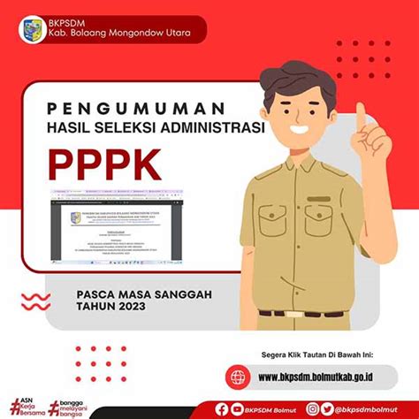 Pengumuman Hasil Seleksi Administrasi PPPK Pasca Masa Sanggah Tahun