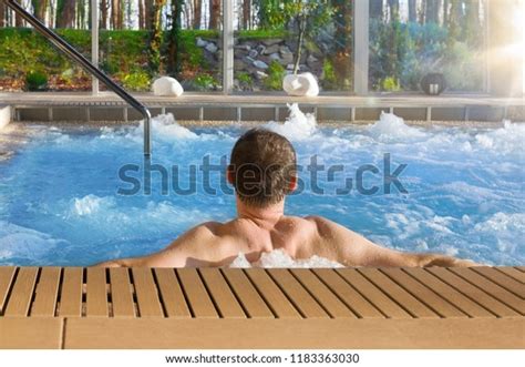 Muscular Man Hot Tub Images Stock Photos Vectors Shutterstock