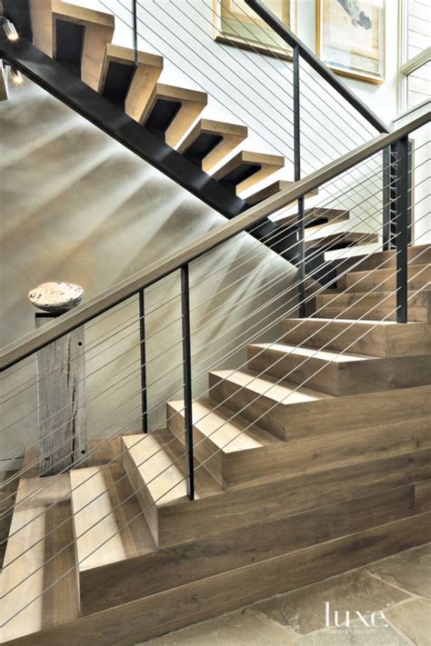 HOME TOURS Archives - Luxe Interiors + Design | Modern stairs, Oak ...