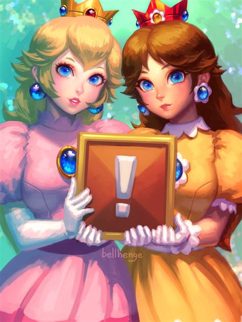 PeachDaisy - Super Mario Bros. - Mobile Wallpaper by Bellhenge #1995185