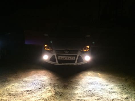 MTF aurum 3000k tumanki — Ford Focus Hatchback III, 1,6 л, 2013 года ...