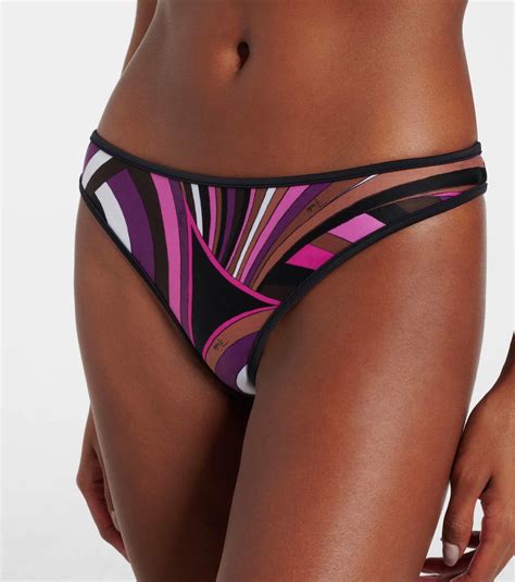 Pucci Vivara Bikini Bottoms Emilio Pucci