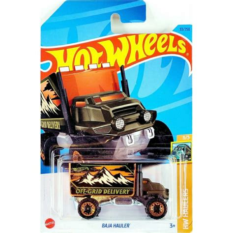 飛行屋 全新品 Hot Wheels 風火輪小汽車 合金車 BAJA Hauler砂石車 卡車 33 250 蝦皮購物