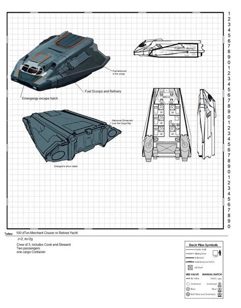 100 DTon Yacht J 2 M 2g Traveller Rpg Star Wars Infographic Concept