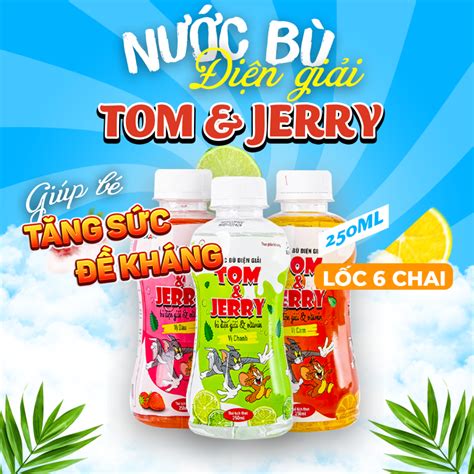 [FREESHIP] Nước Bù Điện Giải Cho Bé Tom And Jerry, Nước Bù Điện Giải ...