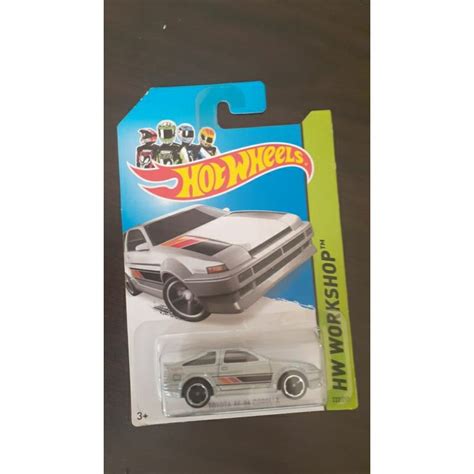Jual Hot Wheels Toyota AE 86 Corolla Grey Shopee Indonesia