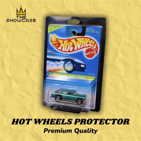 Hot Wheels Single Card Protector Mainline And Premium Line Shopee Philippines
