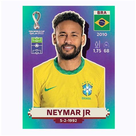 Figurinha Da Emilly Vick - Figurinha Neymar Jr Copa 2022 en 2025 | Neymar