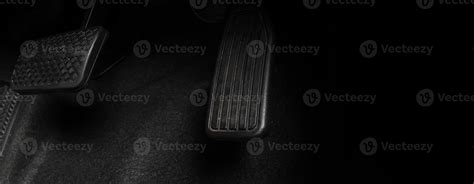close  foot press  push foot break  accelerate pedal   car