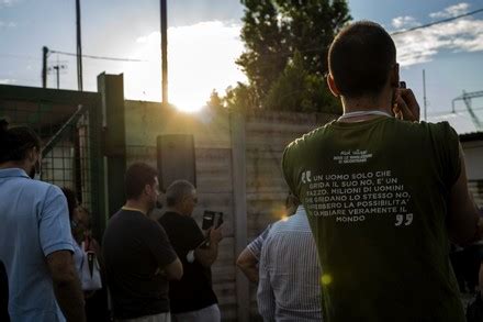 Public Assembly At The Dump Taverna Del Re Giuliano In Campania