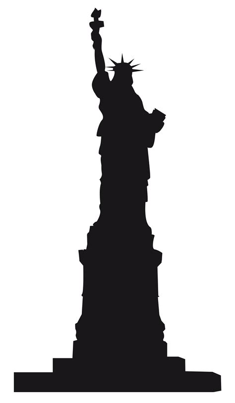 Free Statue Of Liberty Silhouette Download Free Statue Of Liberty