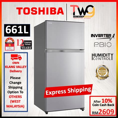 Toshiba Doors Ag Bio Inverter Refrigerator L Gr A M S Big