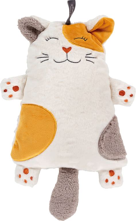 Fashy Kimmy The Cat Plush Toy With 0 8 L Hot Water Bottle Interismo UK