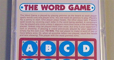 The Word Game | Board Game | BoardGameGeek