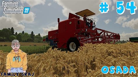 54 Farming Simulator 22 Osada Żniwa jęczmienia Prasowanie słomy