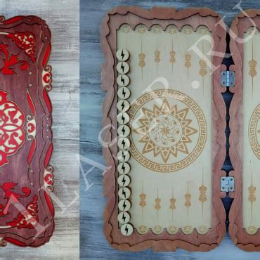 Бесплатный макет для лазерной резки Нарды.