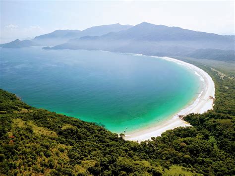 discover lopes mendes beach  paradise  ilha grande brazil