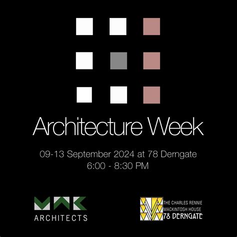 Architecture Week - MWK Architects