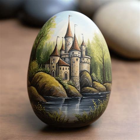 33 Inspirational Ideas For Rock Painting Landscapes In 2024 Painted Rocks Stone Art Painting