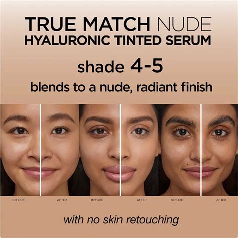 Loreal True Match Nude Hyaluronic Tinted Serum B B