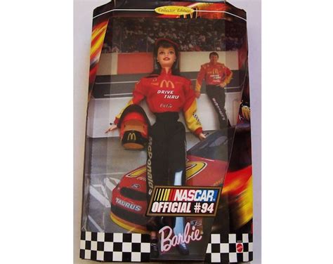 Th Anniversary Nascar Barbie Etsy