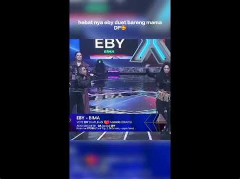 DUET PANAS EBY BIMA FEAT DEWI PERSIK Ebybima Dacademy5 Shorts YouTube