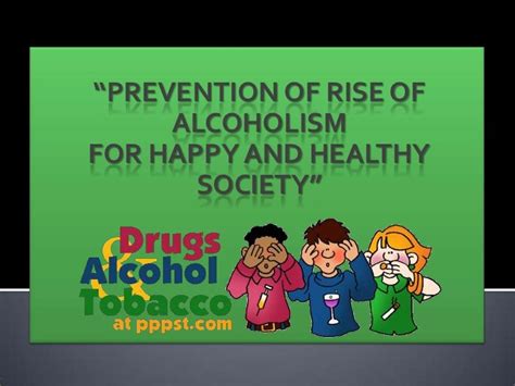 Prevention Of Alcoholism