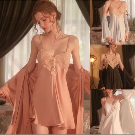 Jual Sexy Lingerie Dress Baju Sexy Wanita Bahan Satin Lingerie Satin Sexy Night Dress