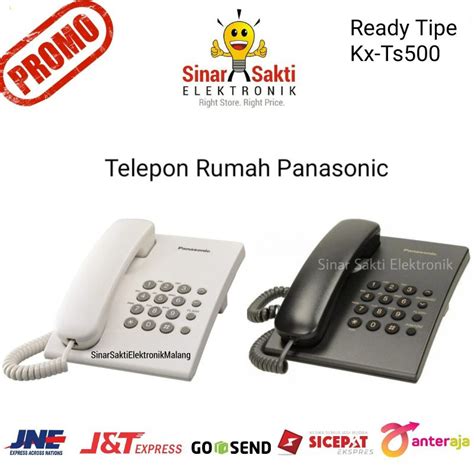 Jual Panasonic Telepon Rumah Kantor Telpon Telfon TS 505 KX TS505