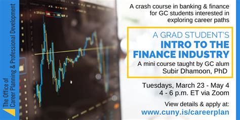 grad students intro   finance industry mini  career
