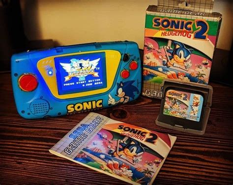 Sega Game Gear Sonic The Hedgehog