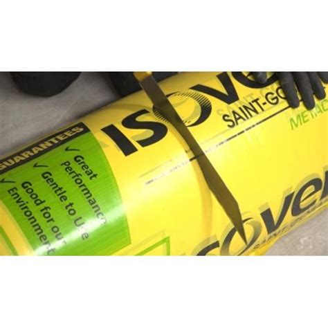 Isover Metac Mineral Wool Loft Roll 200mm 6912m2 Pallet Insulation