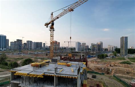 crane  formworks  construction site pouring concrete