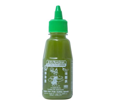 Nang Fah Sriracha Green Hot Chilli Sauce 200ml Buy Online At Best Prices Dukakeen