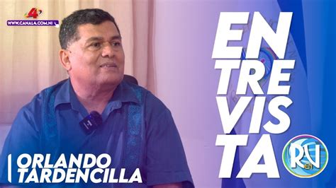 Orlando Tardencilla En La Revista En Vivo Con Alberto Mora De